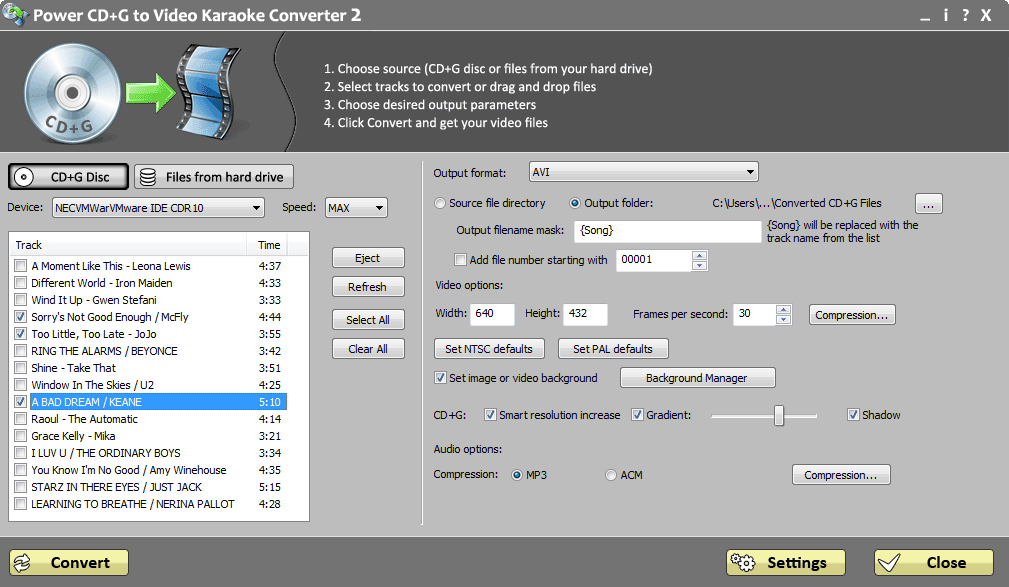 Karaoke Software Vista Compatible